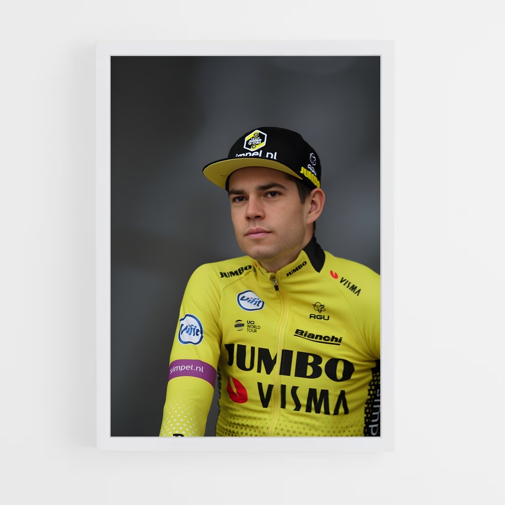 Poster Lancer de Vélocité – affiche Cyclisme (vue 3)